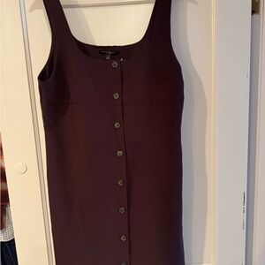 Banana Republic Dark Purple Button-Down Top